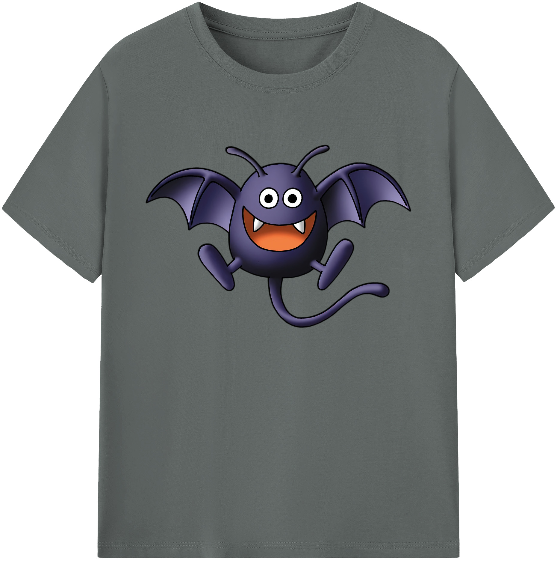 （画像用） ドラゴンクエスト Doragon Kuesuto Dragon Quest 綿100％ メンズ半袖Tシャツ｜肌触りやわらか＆通気性